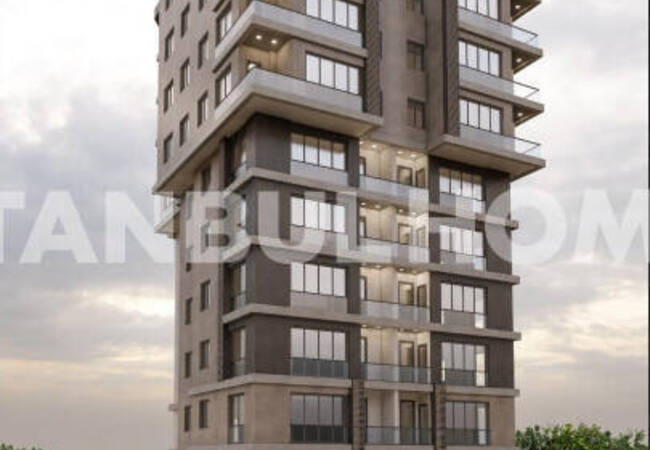 Flats in a Secured Building Near Marmaray in Kadikoy Istanbul