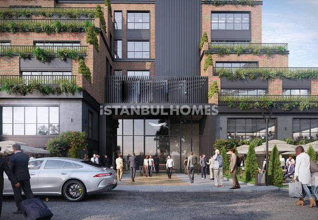 Квартиры в охраняемом комплексе возле метро в Стамбуле, Аташехир 4