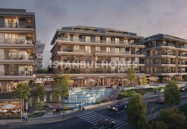 Flats in Project with Rich Features in Sisli Istanbul 1