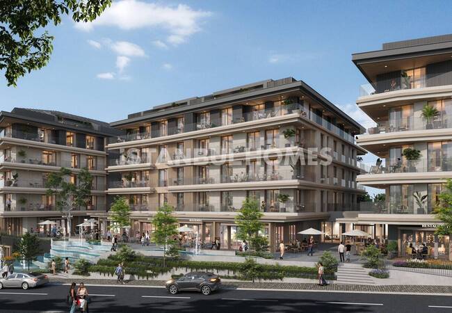 Flats in Project with Rich Features in Sisli Istanbul 2