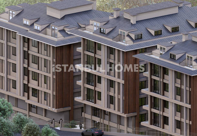 Üsküdar'da Zengin Olanaklara Sahip Sitede Daireler 1