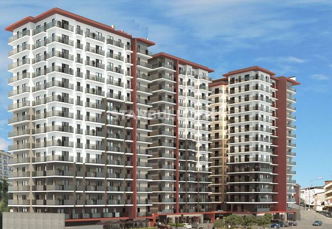 İstanbul Kağıthane'de Şehir Manzaralı Havuzlu Lüks Daireler 3