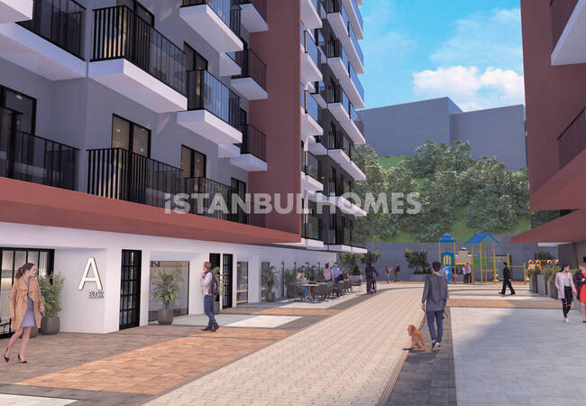 İstanbul Kağıthane'de Şehir Manzaralı Havuzlu Lüks Daireler 4