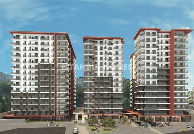 Luxurious Flats with Pool and City Views in Kağıthane Istanbul