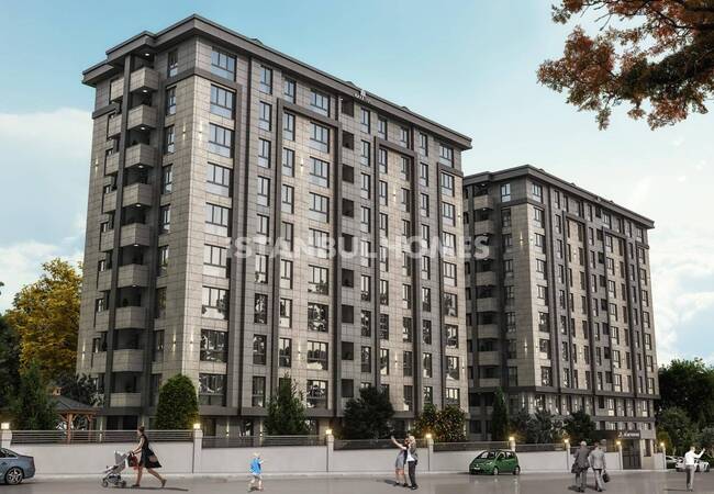 伊斯坦布尔 Eyüpsultan 带泳池的城市景观公寓 4