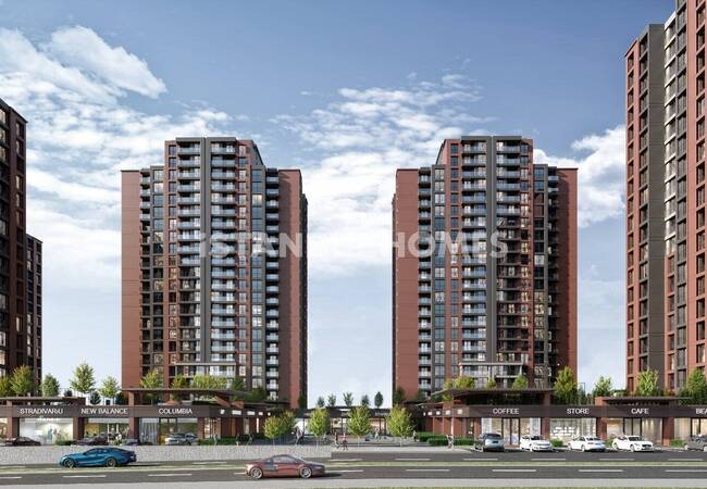 Apartments in Esenyurt with Pool, Sports Facilities & Security 1