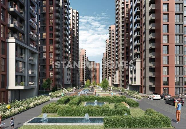 Apartments in Esenyurt with Pool, Sports Facilities & Security 3