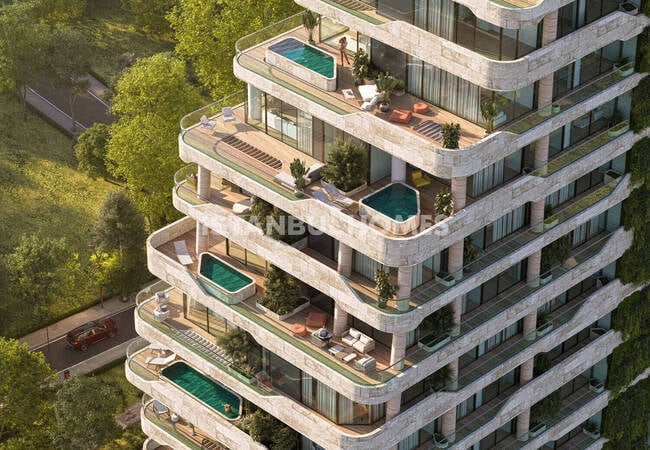 آپارتمان با جکوزی و منظره بسفر در بشیکتاش 1