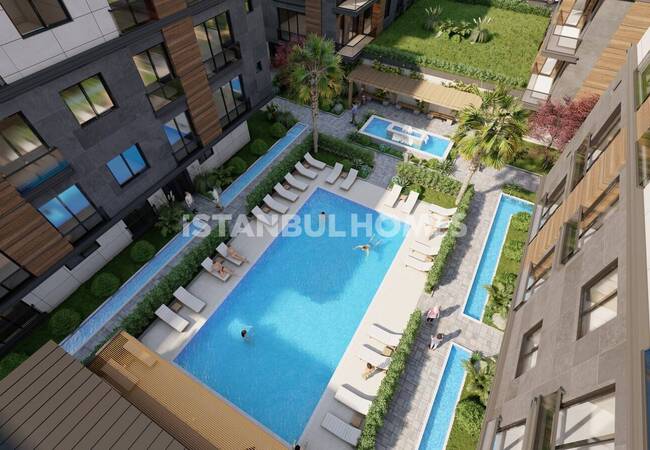 Luxus-wohnungen Mit Pool, Fitnessraum Und Parkplatz In Beylikdüzü 1