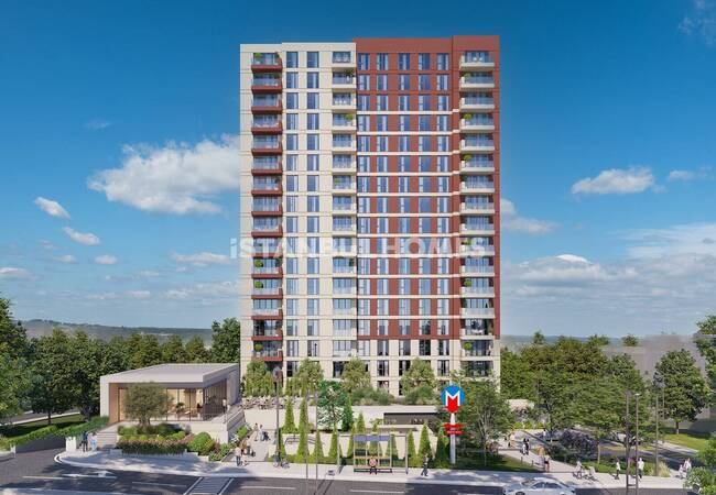 Balcony Flats on Basın Express Road in Bağcılar Istanbul