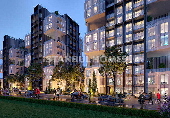 贝伊奥卢塔克西姆广场附近的时尚公寓 4