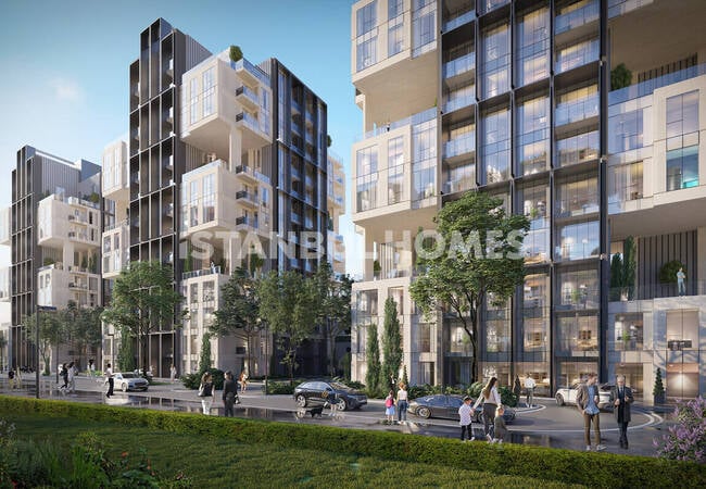 贝伊奥卢塔克西姆广场附近的时尚公寓