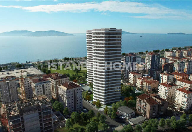 Flats with Sea and Islands Views in Kartal İstanbul 1