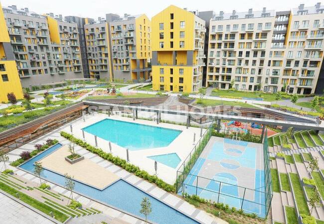 Квартира с 1 спальней в 3S Firuze Konakları в районе Авджылар