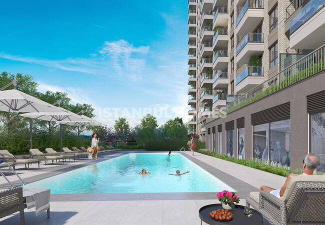 Maltepe'de Deniz ve Adalar Manzaralı Daireler 2