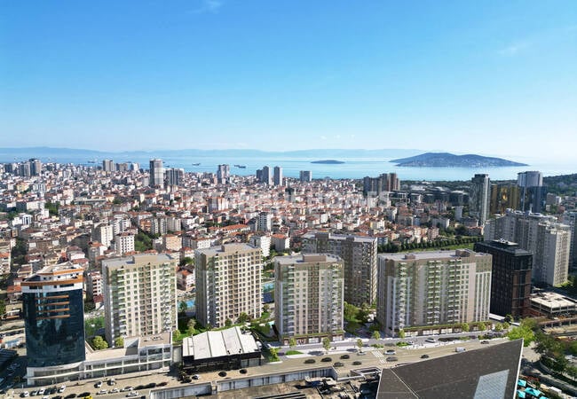 Appartements Avec Vues Sur La Mer Et Les Îles Princes À Maltepe 1