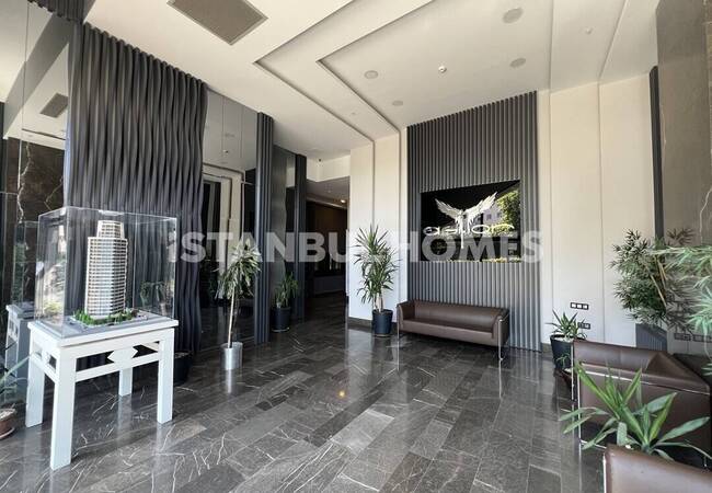 ملک مبله در مجتمعی با استخر در کارتال استانبول 4