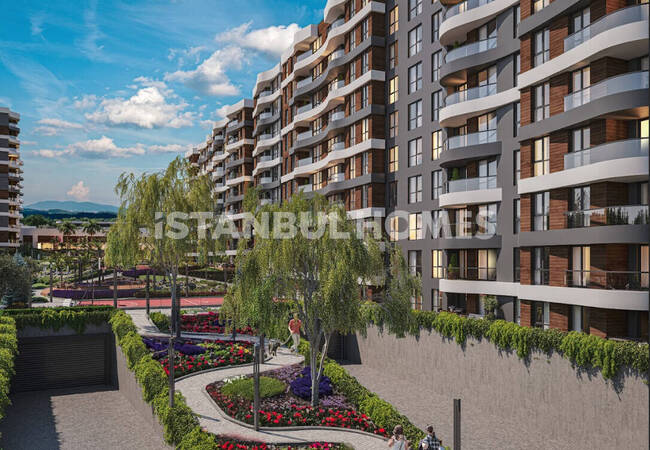 شقق بإطلالات على المدينة والطبيعة في إسطنبول بنديك 5