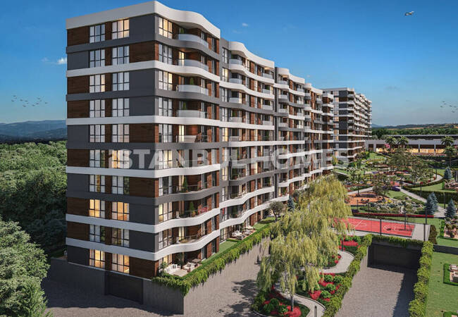 شقق بإطلالات على المدينة والطبيعة في إسطنبول بنديك 6