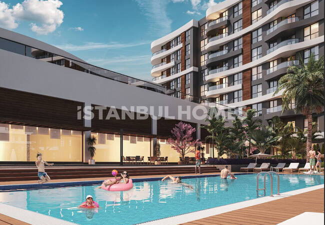 Appartements Dans Un Complexe Avec Piscine À Istanbul Pendik 4