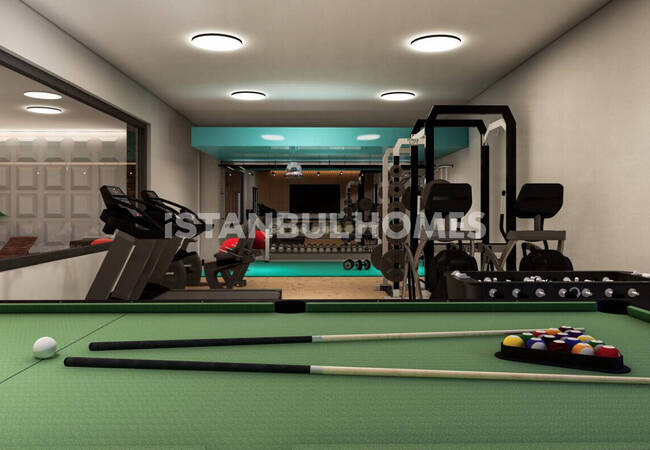 Appartements Avec Vue Sur La Nature Et Piscine Intérieure À üsküdar İstanbul 4
