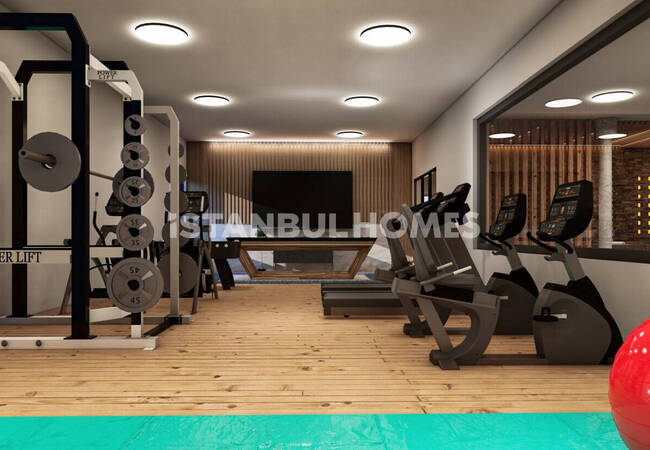 Appartements Avec Vue Sur La Nature Et Piscine Intérieure À üsküdar İstanbul 5