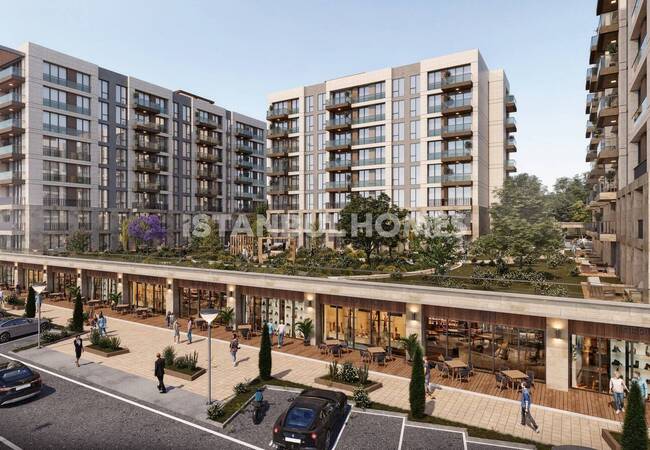 Lake-view Flats with Pool and Parking in İstanbul Avcılar