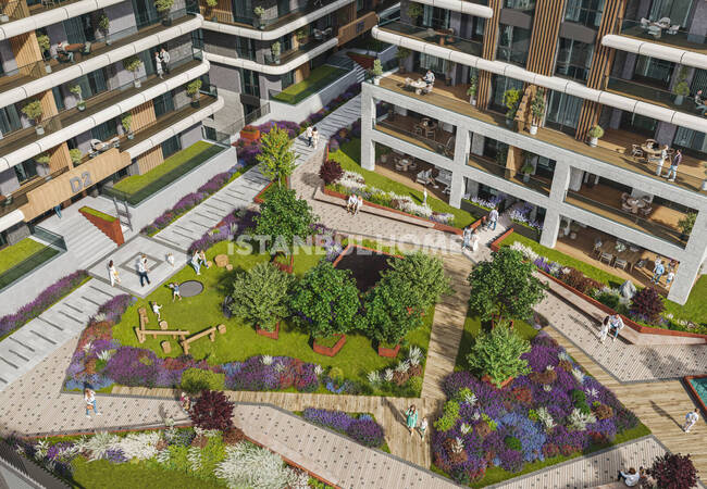 İstanbul’da Kapalı Havuzu Bulunan Sitede Seçkin Daireler 4