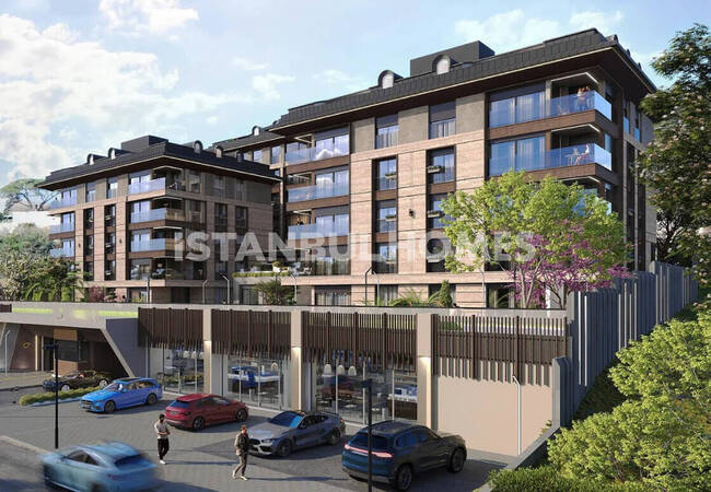 Wohnungen Mit Bosporusblick In Einer Anlage Mit Pool In üsküdar 3