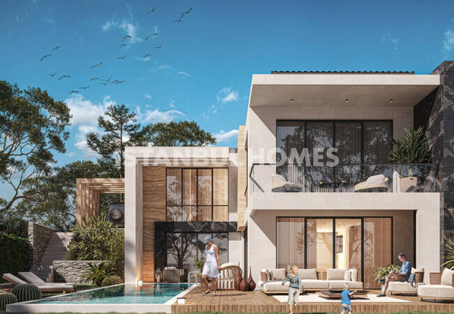 Houses with Private Pools in şile İstanbul 4