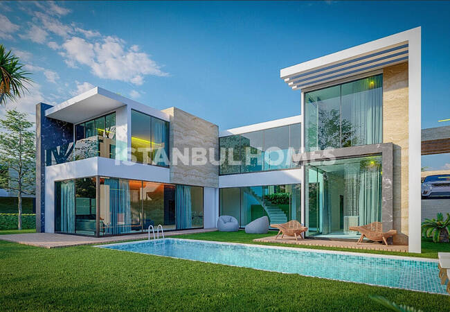 Houses with Private Pools in şile İstanbul 3