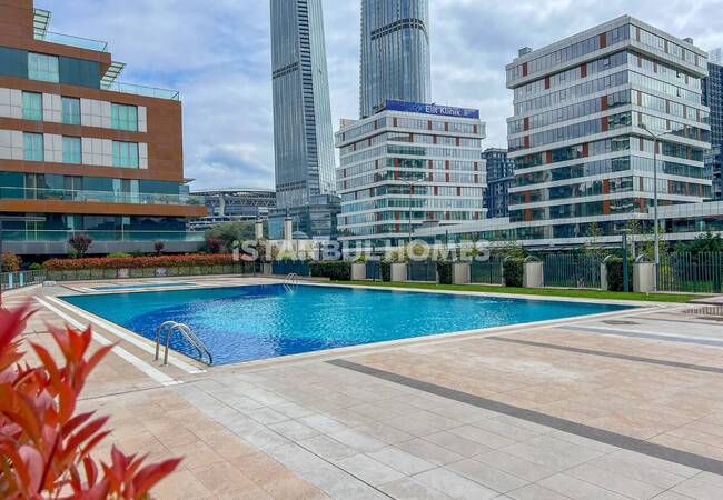 Квартира с видом на лес рядом с торговым центром в Сарыере, Стамбул