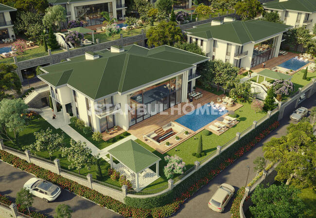 منازل بمرافق متكاملة في منطقة بيوك تشكمجة بإسطنبول 6