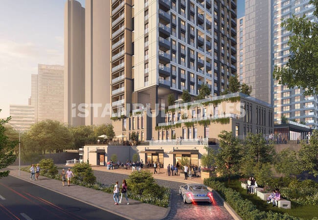 شقق مع موقف سيارات في موقع متميز في عمرانية، إسطنبول 1