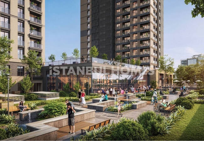 شقق مع موقف سيارات في موقع متميز في عمرانية، إسطنبول 2