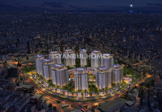 Elegante Wohnungen In Einem Großzügigen Projekt In Bağcılar 4