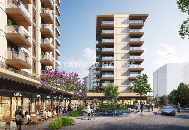 伊斯坦布尔希什利地铁站150米住宅项目公寓 2