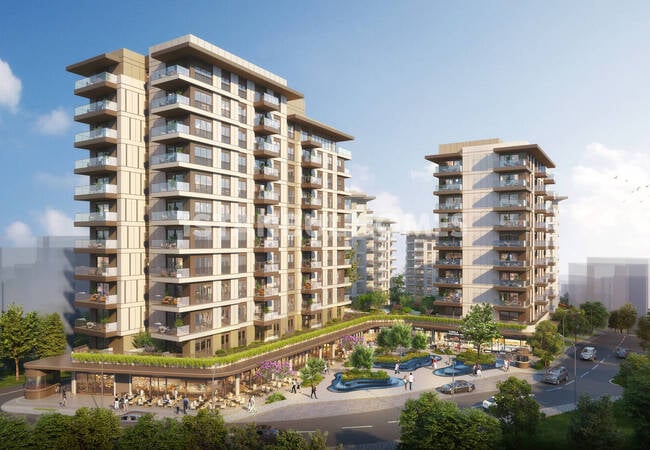 伊斯坦布尔希什利地铁站150米住宅项目公寓 3