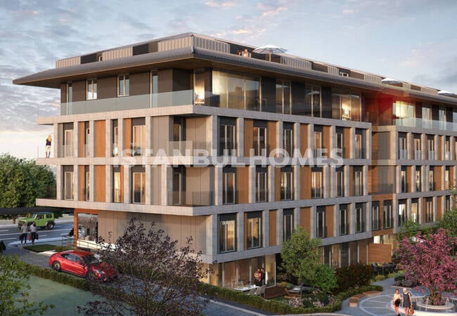 İstanbul Üsküdar'da Denize Yakın Projede Deniz Manzaralı Daireler 2