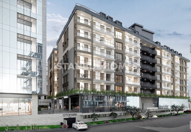 伊斯坦布尔马尔特佩区住宅区城市景观房产 2