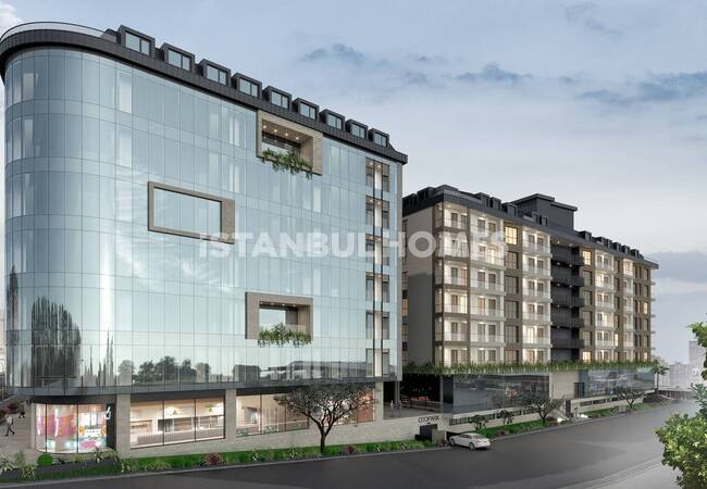 伊斯坦布尔马尔特佩区住宅区城市景观房产