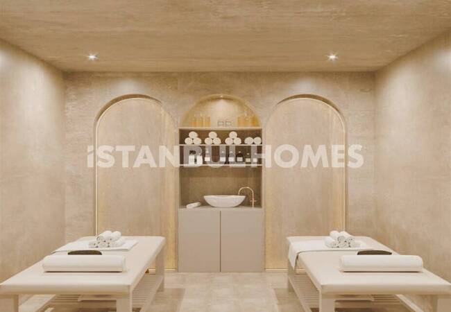 伊斯坦布尔卡尔塔尔三居室海景公寓，社区配套完善 8