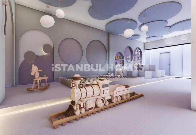 伊斯坦布尔卡尔塔尔三居室海景公寓，社区配套完善 5