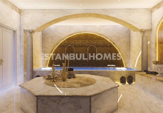 伊斯坦布尔卡尔塔尔三居室海景公寓，社区配套完善 6