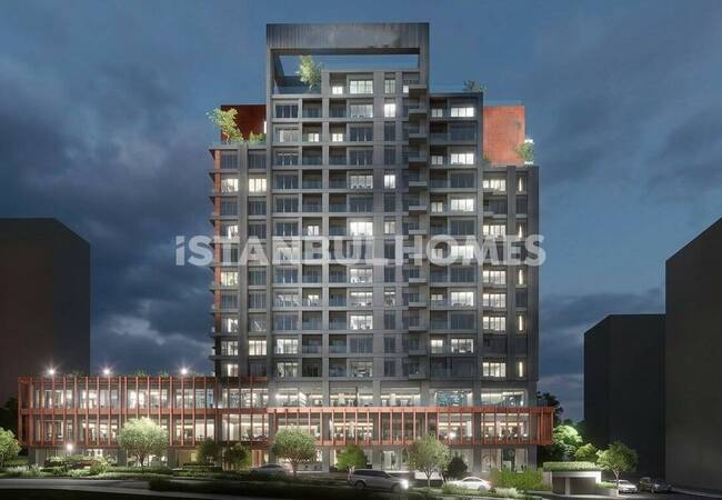 Apartments in a Complex Near Metro Station in Umraniye Istanbul 2