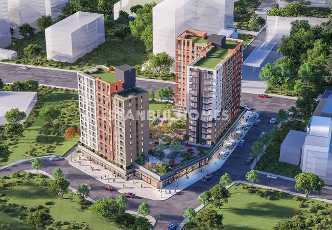 Elegant Apartments 400 M From the Metro Station in Zeytinburnu 1