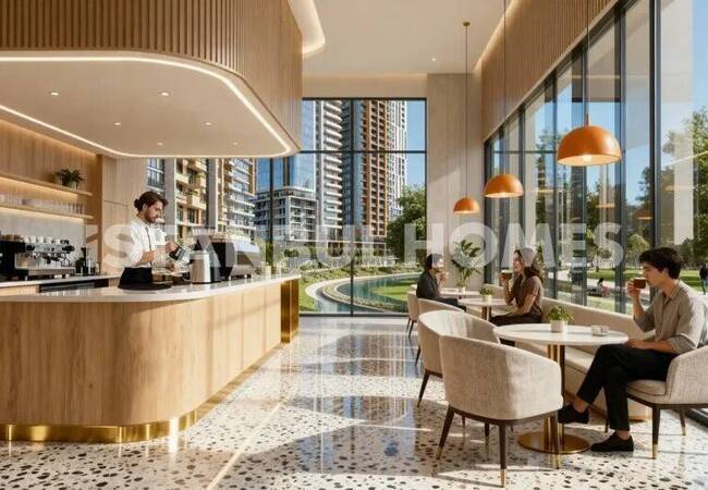 Forest-view Apartments in a Prestigious Complex in Istanbul Sariyer 5