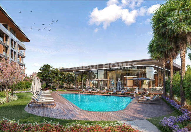 Wohnungen Mit Gemeinschaftspool In Küstennähe In Istanbul 1
