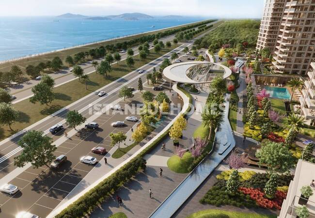 İstanbul Kartal'da Sahil Yürüyüş Yoluna 200 M Mesafede Daireler 1