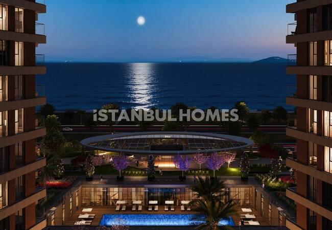 İstanbul Kartal'da Sahil Yürüyüş Yoluna 200 M Mesafede Daireler 20
